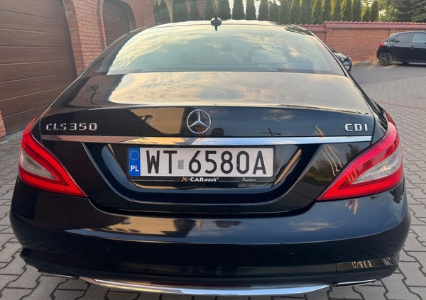 Mercedes-Benz CLS cena 72900 przebieg: 309000, rok produkcji 2011 z Radom małe 742